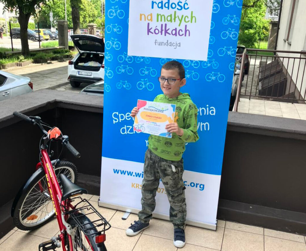 Podwójna radość na dwóch kółkach Podwójna radość na dwóch kółkach