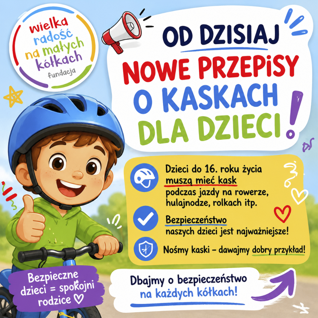 Nowe przepisy - kaski